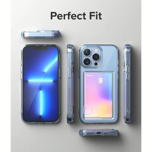 เคส Ringke รุ่น Fusion Card - iPhone 13 Pro - สี Clear - Image 4