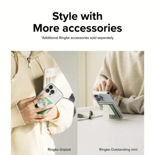 เคส Ringke รุ่น Fusion Card - iPhone 13 Pro Max - สี Clear - Image 13