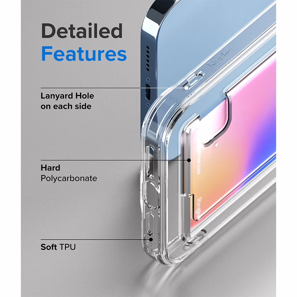 เคส Ringke รุ่น Fusion Card - iPhone 13 Pro Max - สี Clear