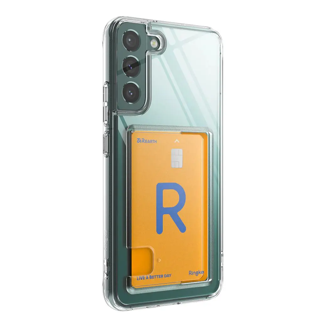 เคส Ringke รุ่น Fusion Card - Galaxy S22 Plus - สี Clear