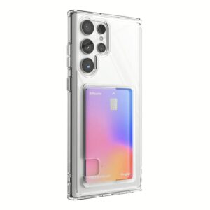 Ringke รุ่น Fusion Card - เคส Galaxy S22 Ultra - สี Clear