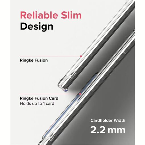 Ringke รุ่น Fusion Card - เคส Galaxy S22 Ultra - สี Clear - Image 8