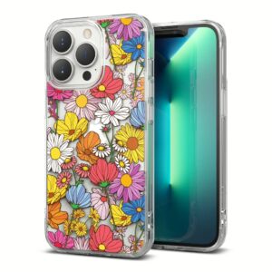 เคส Ringke รุ่น Fusion Design - iPhone 13 Pro - ลาย Vivid Flowers