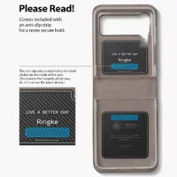 เคส Ringke รุ่น Folio Signature Card Pocket - Galaxy Z Flip 3 - สี Light Purple