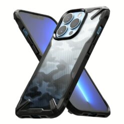 เคส Ringke รุ่น Fusion X Design - iPhone 13 Pro Max - ลาย Camo Black