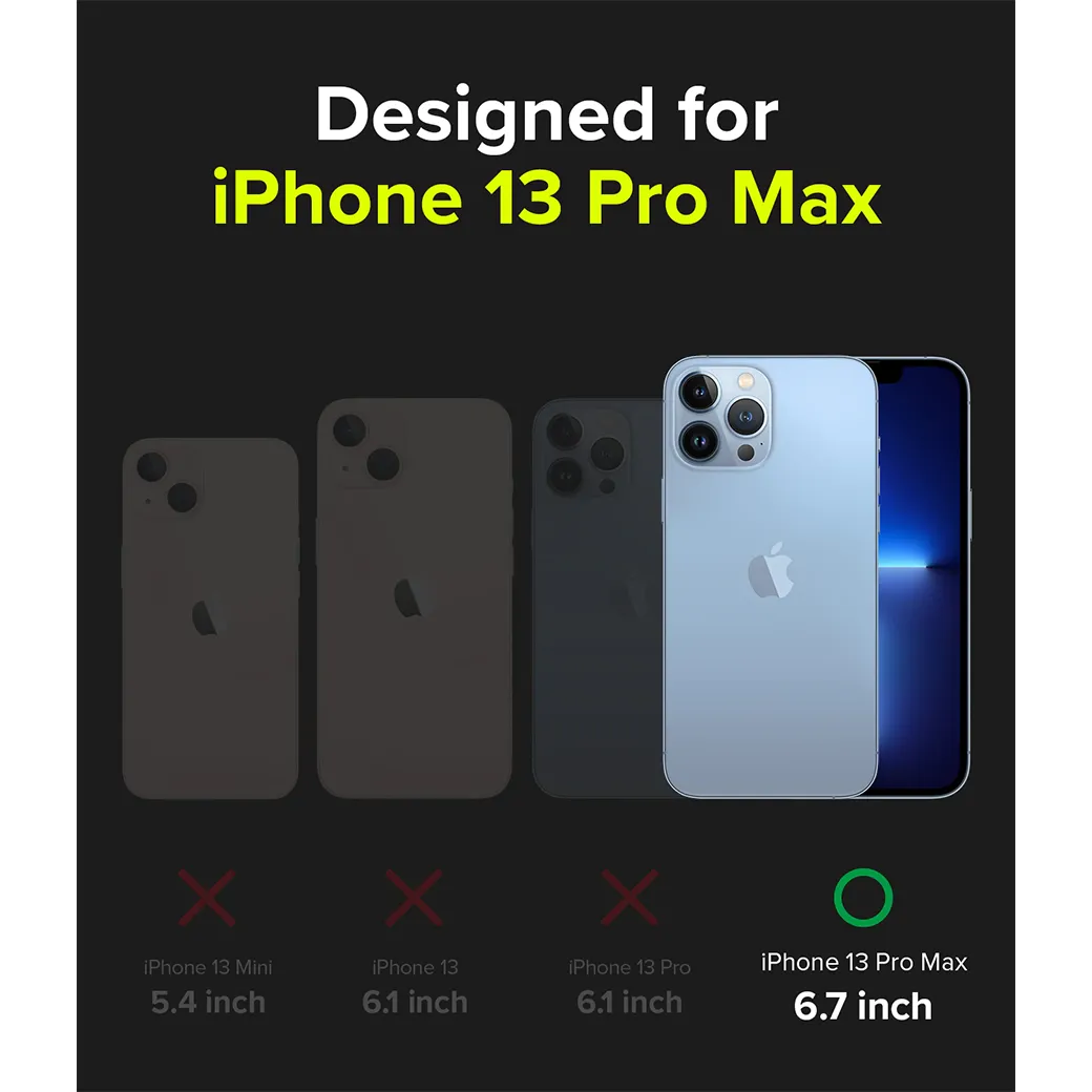เคส Ringke รุ่น Fusion X Design - iPhone 13 Pro Max - ลาย Ticket Band