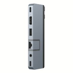 อุปกรณ์เชื่อมต่อ Hyper รุ่น HyperDrive Duo Pro 7 in 2 USB-C Hub for MacBook Pro 2021 - สีเทา