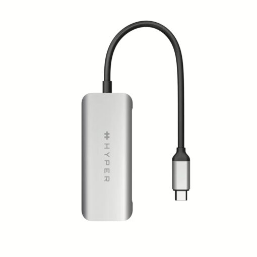 อุปกรณ์เชื่อมต่อ Hyper รุ่น HyperDrive 4 in 1 USB-C Hub - สีเทา - Image 2