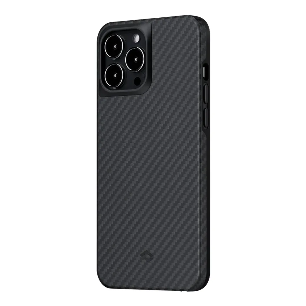 เคส Pitaka รุ่น MagEz Case Pro - iPhone 13 Pro - สี Black/Grey Twill