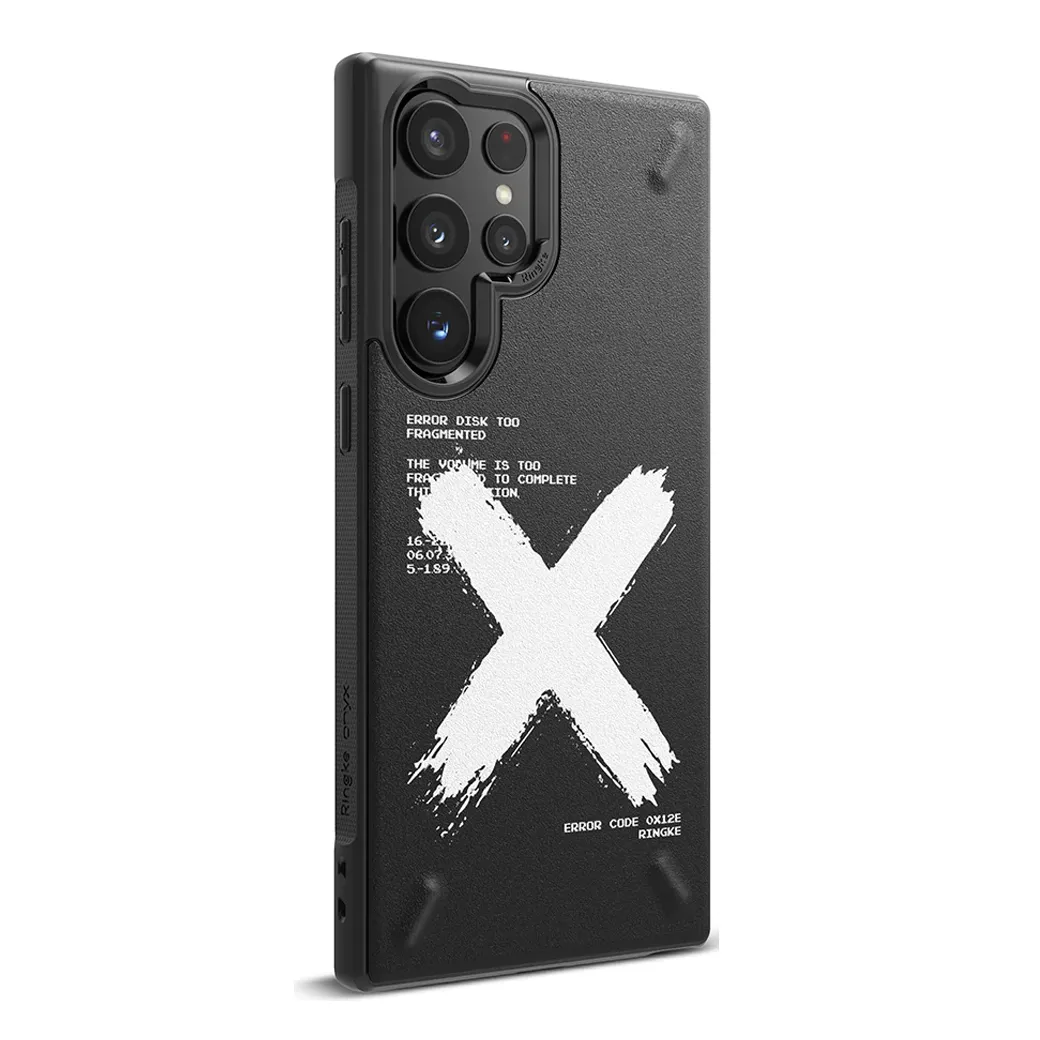 เคส Ringke รุ่น Onyx Design - Galaxy S22 Ultra - ลาย X