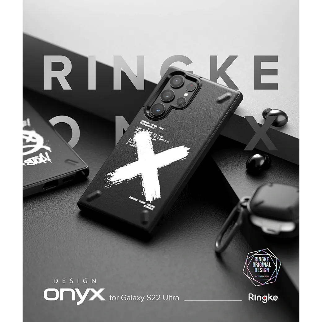 เคส Ringke รุ่น Onyx Design - Samsung Galaxy S22 Ultra - ลาย Graffiti