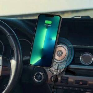 แท่นชาร์จไร้สายติดช่องแอร์ในรถ Momax รุ่น Q.Mag Mount 3 Magnetic (15W) - สีเทาสเปซเกรย์ 22 แท่นชาร์จไร้สายติดช่องแอร์ในรถ Momax รุ่น Q.Mag Mount 3 Magnetic (15W) - สีเทาสเปซเกรย์