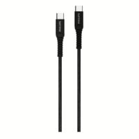 Philips สายชาร์จ รุ่น USB-C to C ชาร์จไว 5A PD 100W (ยาว 1 เมตร) -  สี Black