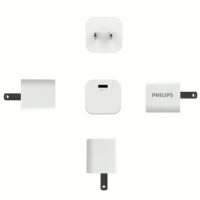หัวชาร์จ Philips รุ่น PD20W Charger Adapter GAN - สี White