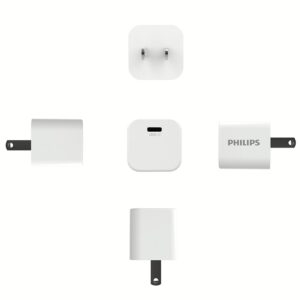 หัวชาร์จ Philips รุ่น PD20W Charger Adapter GAN - สี White