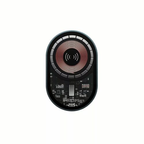 แท่นชาร์จไร้สายติดช่องแอร์ในรถ Philips รุ่น Wireless Car Charger 15W - สี Black - Image 2