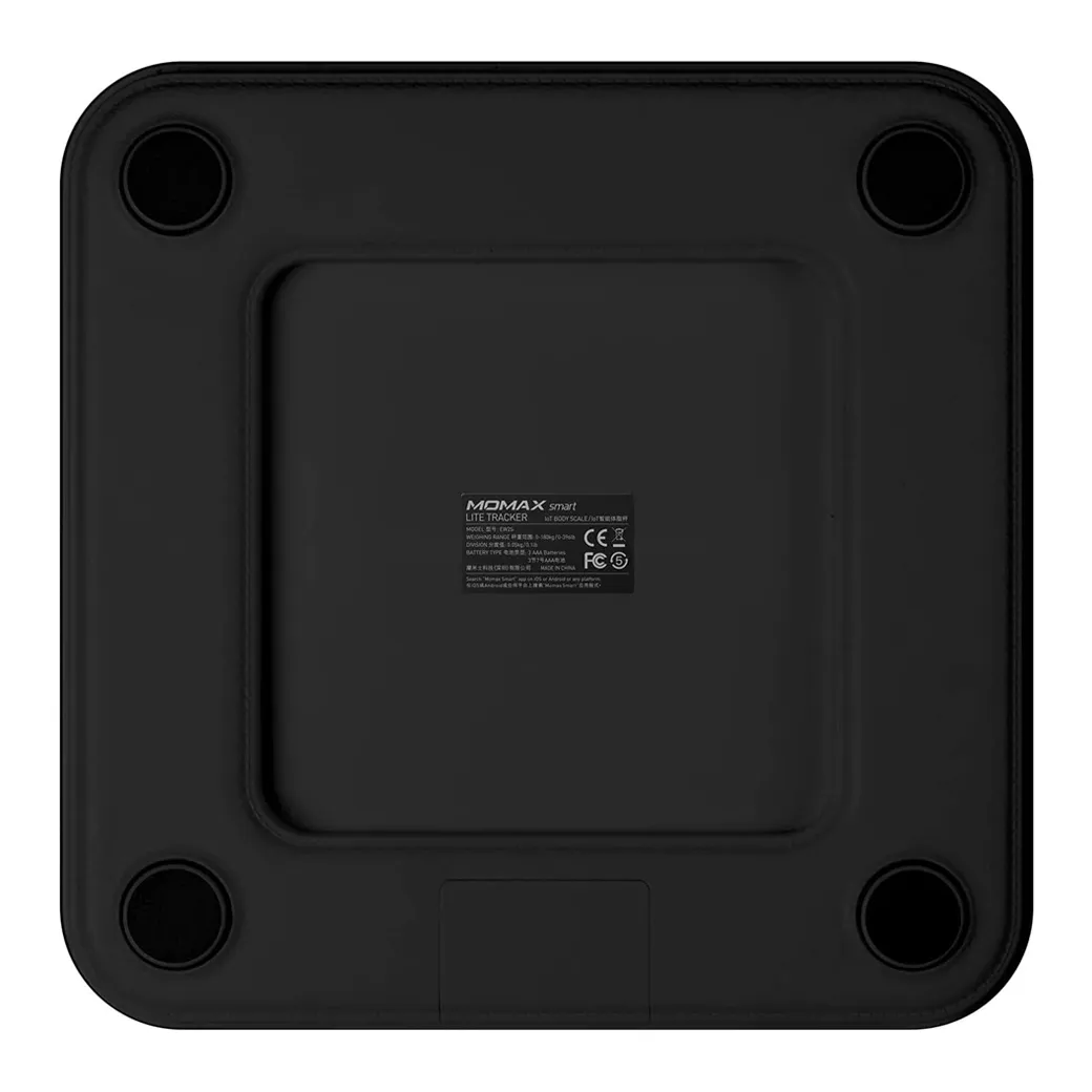 เครื่องชั่งน้ำหนัก Momax รุ่น Lite Tracker IoT - สีดำ