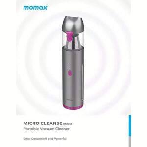 เครื่องดูดฝุ่นแบบพาพก Momax รุ่น Micro Cleanse - สีเทาสเปซเกรย์
