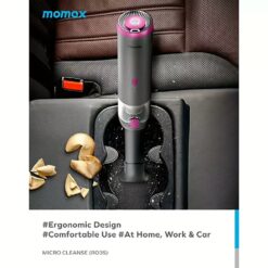 เครื่องดูดฝุ่นแบบพาพก Momax รุ่น Micro Cleanse - สีเทาสเปซเกรย์