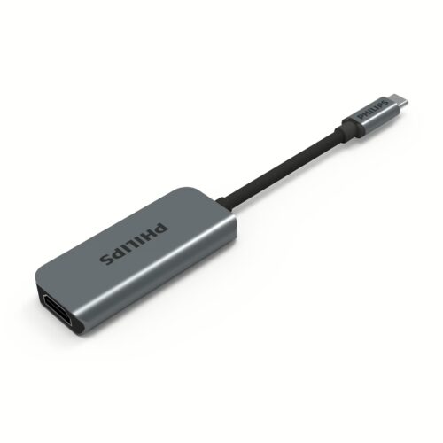 อุปกรณ์เชื่อมต่อ Philips รุ่น 3 in 1 Hub C to HDMI - สี Silver - Image 5