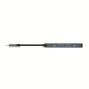 อุปกรณ์เชื่อมต่อ Philips รุ่น 5 in1 Hub C to HDMI - สี Silver
