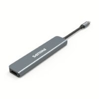 อุปกรณ์เชื่อมต่อ Philips รุ่น 7 in 1 Hub C to HDMI - สี Silver