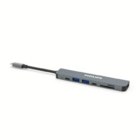 อุปกรณ์เชื่อมต่อ Philips รุ่น 7 in 1 Hub C to HDMI - สี Silver