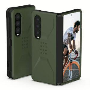 UAG รุ่น Civilian - เคส Galaxy Z Fold 4 - สี Olive