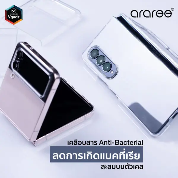 Araree รุ่น Nukin - เคส Galaxy Z Fold 4 - สีใส