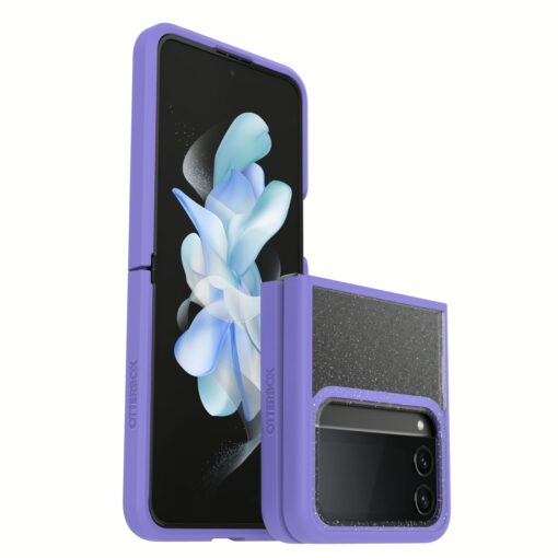 OtterBox รุ่น Thin Flex - เคส Galaxy Z Flip 4 - สี Sparkle Purplexing - Image 2