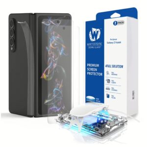 Whitestone Dome Glass - ฟิล์มกระจก Galaxy Z Fold 4 - อุปกรณ์การติดแบบครบชุด