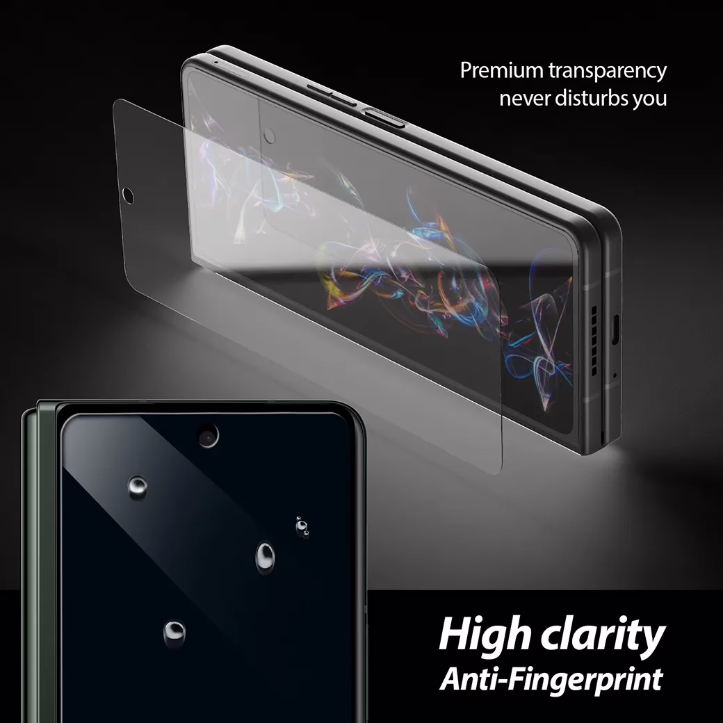 Whitestone Dome Glass - ฟิล์มกระจก Galaxy Z Fold 4 - อุปกรณ์การติดแบบครบชุด