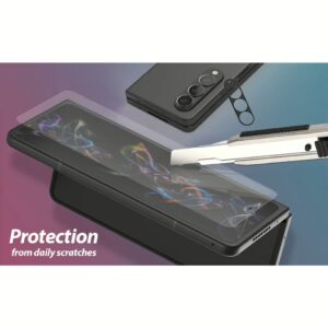 Whitestone EZ Clear Glass - ฟิล์มกระจก Galaxy Z Fold 4 (มีที่ครอบเลนส์กล้องในชุด)