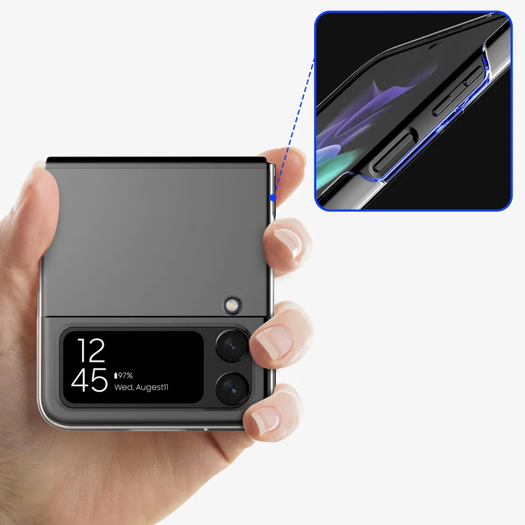 เคส Araree รุ่น Nukin (1.25mm) - Galaxy Z Flip 4 - สี Clear