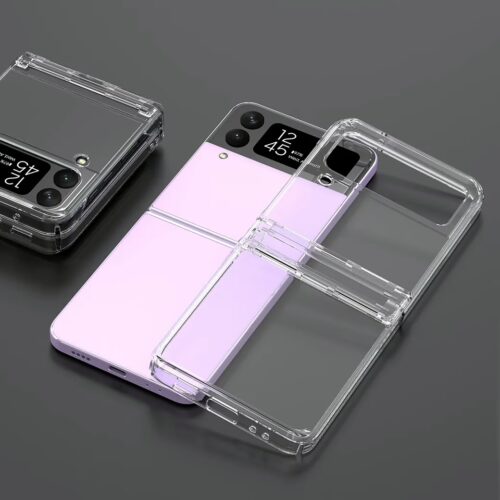 Araree รุ่น Nukin 360 - เคส Galaxy Z Flip 4 - สี Clear - Image 3