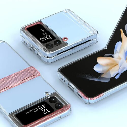 Araree รุ่น Nukin 360 - เคส Galaxy Z Flip 4 - สี Clear - Image 7