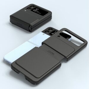 Araree รุ่น Aeroflex - เคส Galaxy Z Flip 4 - สีดำ