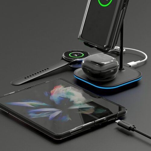 Araree รุ่น Nukin - เคส Galaxy Z Fold 4 - สีใส - Image 10