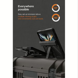 VRS รุ่น Terra Guard Ultimate - เคส Galaxy Z Fold 4 - สี Matte Black