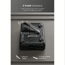 VRS รุ่น Terra Guard Ultimate - เคส Galaxy Z Fold 4 - สี Matte Black