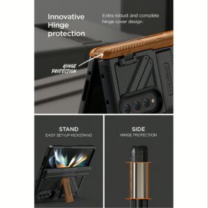 VRS รุ่น Terra Guard Ultimate - เคส Galaxy Z Fold 4 - สี Matte Black