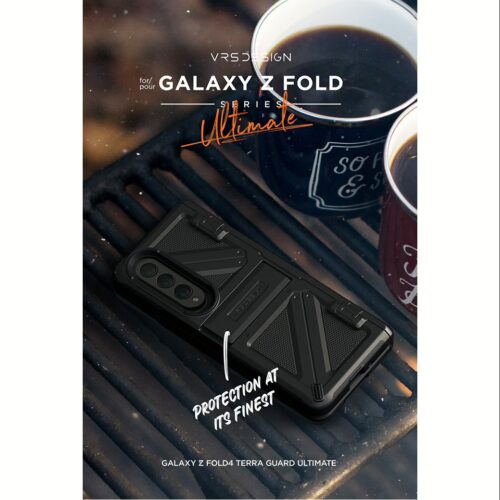 VRS รุ่น Terra Guard Ultimate - เคส Galaxy Z Fold 4 - สี Matte Black - Image 8