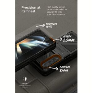 VRS รุ่น Terra Guard Ultimate - เคส Galaxy Z Fold 4 - สี Matte Black