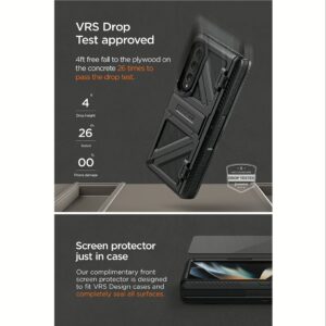 VRS รุ่น Terra Guard Ultimate - เคส Galaxy Z Fold 4 - สี Matte Black