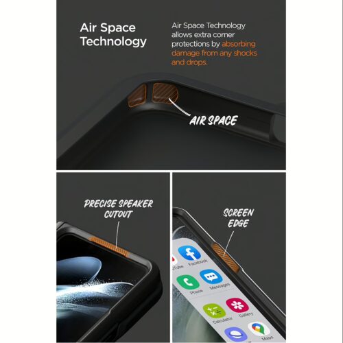 VRS รุ่น Terra Guard Ultimate - เคส Galaxy Z Fold 4 - สี Matte Black - Image 16