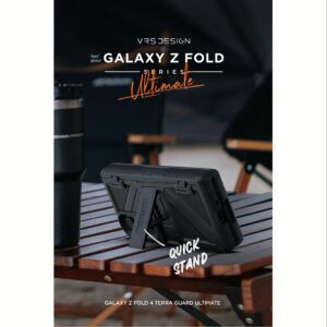 VRS รุ่น Terra Guard Ultimate - เคส Galaxy Z Fold 4 - สี Matte Black