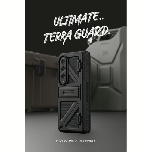 VRS รุ่น Terra Guard Ultimate - เคส Galaxy Z Fold 4 - สี Matte Black - Image 18