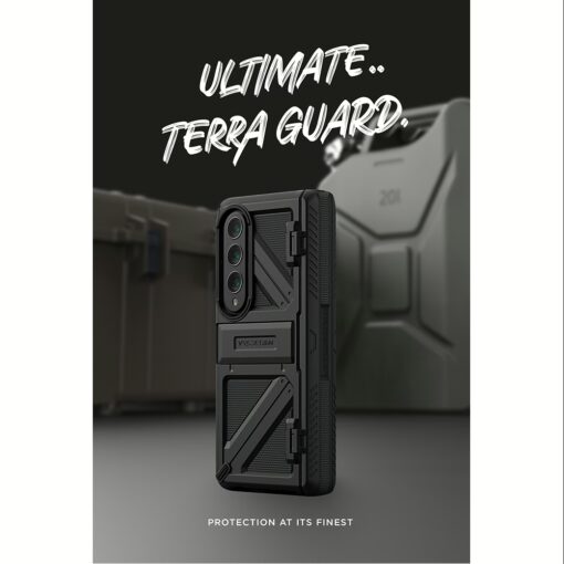 VRS รุ่น Terra Guard Ultimate - เคส Galaxy Z Fold 4 - สี Matte Black - Image 18