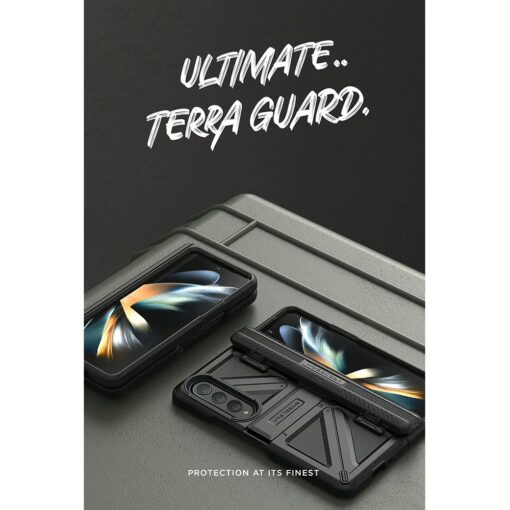 VRS รุ่น Terra Guard Ultimate - เคส Galaxy Z Fold 4 - สี Matte Black - Image 19