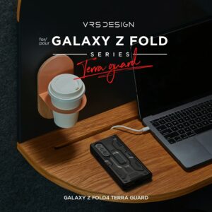 VRS รุ่น Terra Guard Active - เคส Galaxy Z Fold 4 - สี Matte Black